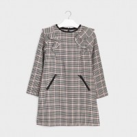 Mayoral Houndstooth check kleit must 7967-95 V