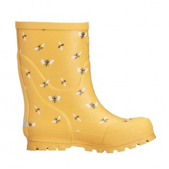 VIKING Jolly Print kummikud yellow/black 1-60020-1302