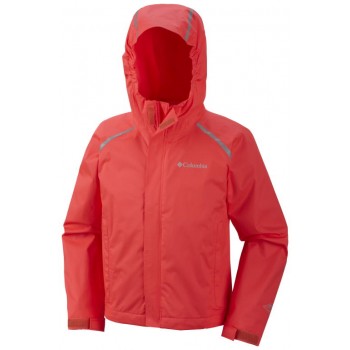 COLUMBIA ChromaTech Rain Jacket Laser Red