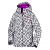 COLUMBIA Girls’ Alpine Free Fall™ Jacket soojustus 240g must/valge/lilla SG5007-011