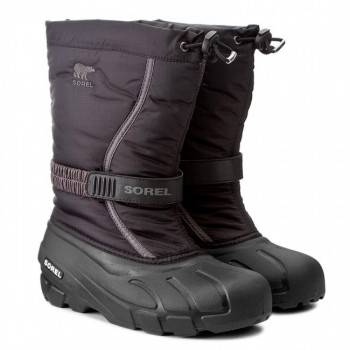SOREL Youth Flurry™ talvesaapad  Black/City Grey NY1885-016