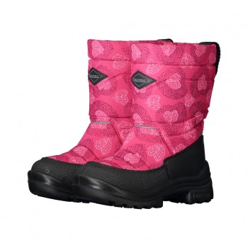 KUOMA Putkivarsi pink heart talvesaapad 1203-3753